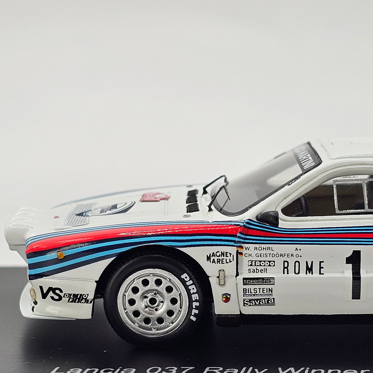 Spark Lancia 037 Rally #1 W.Röhrl Winner Monte Carlo Rally 1983 1/43 Scale S9108