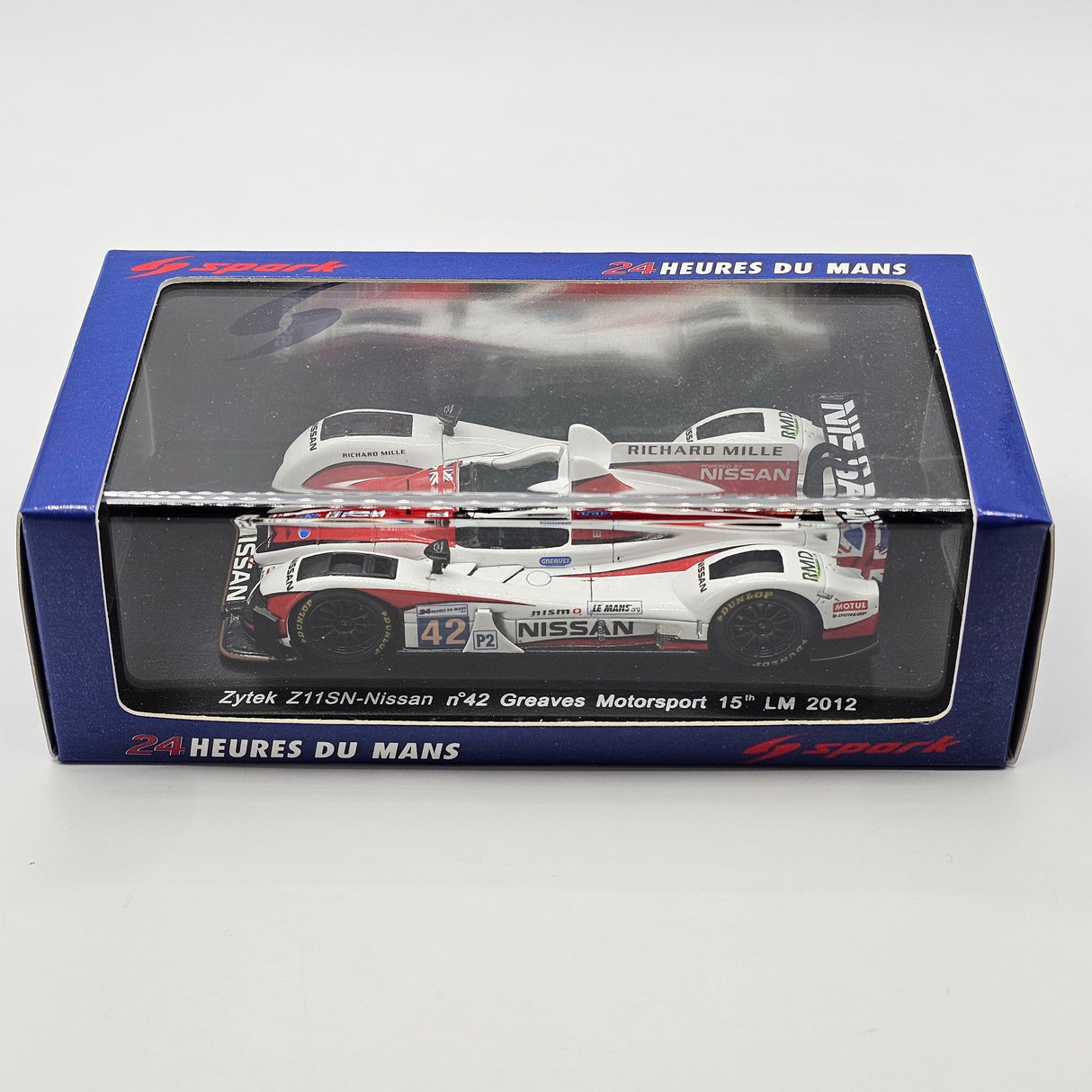 Spark Zytek Z11SN #42 Greaves Motorsport 24Hrs Le Mans 2012 1/43 Scale S3721