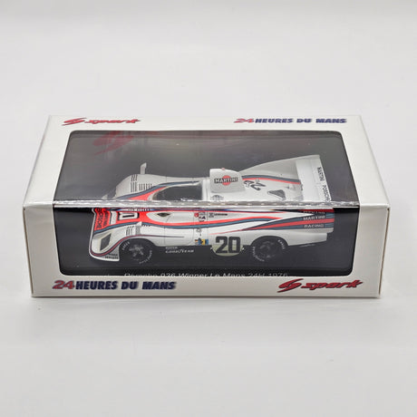 Spark Porsche 936 #20 Martini Racing Porsche System 24Hrs Le Mans Winner 1976 1/43 Scale