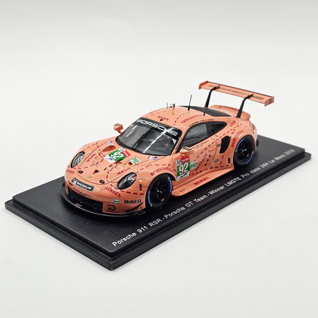 Spark Porsche 911 RSR #92 Porsche GT Team 24Hrs Le Mans 2018 1/43 Scale S7033