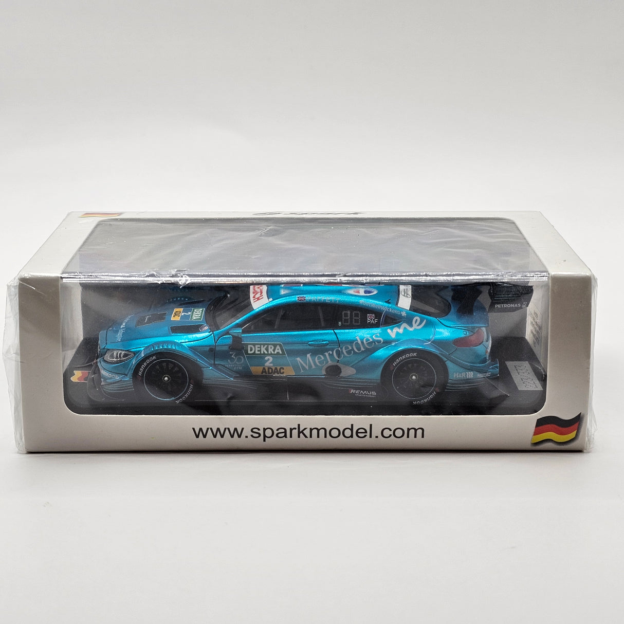 Spark Mercedes-AMG C63 #2 Gary Paffett DTM Champion 2018 1/43 Scale SP268